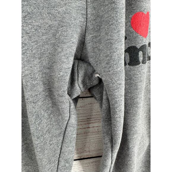 Danny Duncan I Love Hot Moms Sweatpants Mens Medium Gray Fleece - Picture 6 of 10
